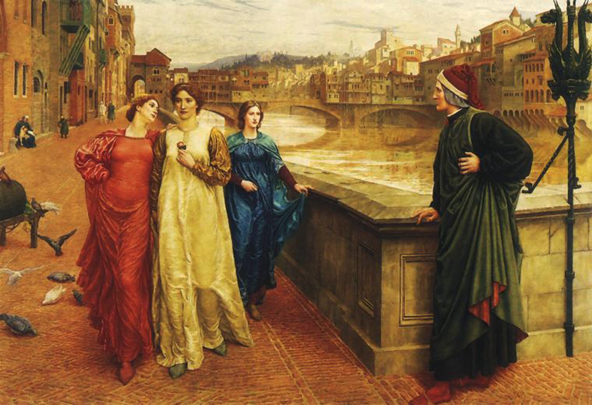 Dante overlooking Florence