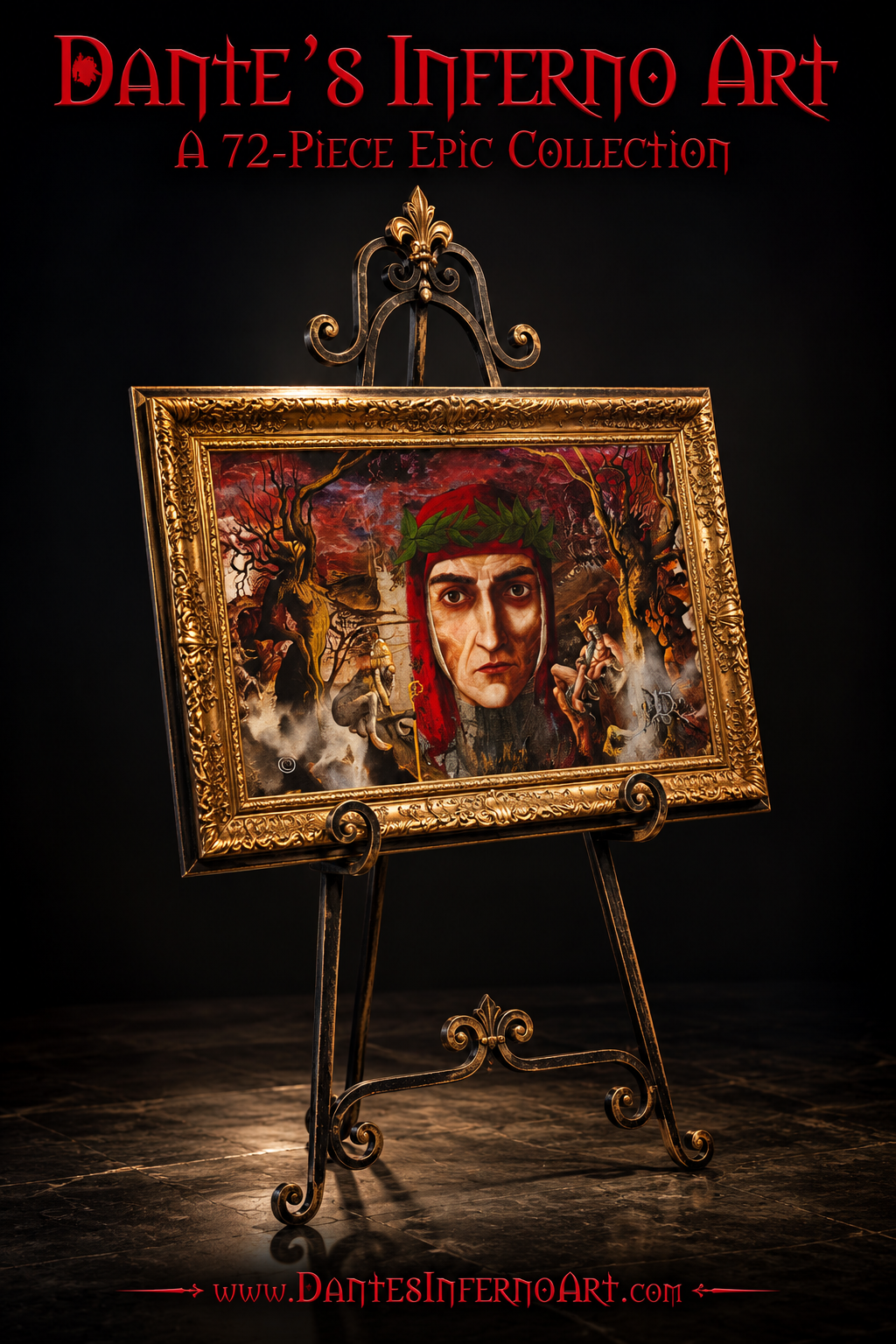 Dante's art poster