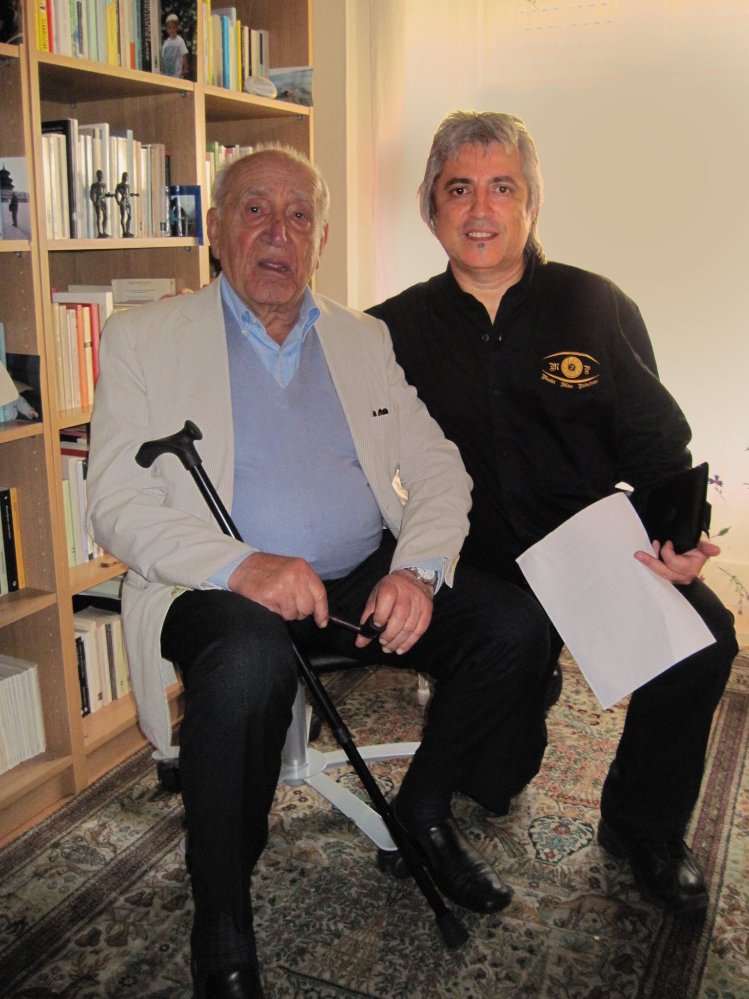 Boris Acosta with John Foa